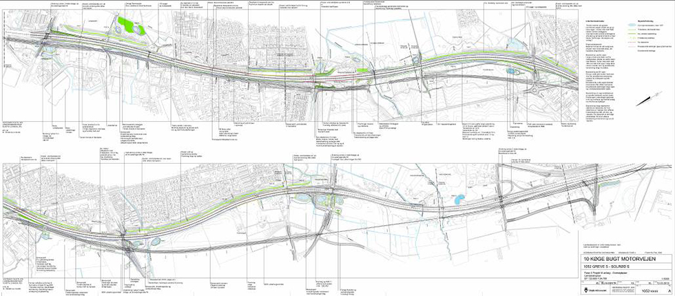 kge bugt motovej udvidelse rasteplads, beplantning